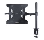 StarTech.com Laptop Desk Mount - Monitor and Laptop Mount - Displays up to 34" (17.6lb/8kg) & Laptops (4.5kg/9.9lb) - Articulating VESA Laptop Tray Arm - Clamp / Grommet Mount