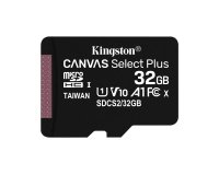 Kingston Technology 32GB micSDHC Canvas Select Plus 100R A1 C10 Single Pack w/o ADP