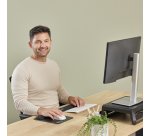 Fellowes 100142570 repose-poignet Silicone Noir