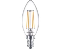 Philips Lampadina candela trasparente a filamento 40 W B35 E14 x4