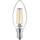 Philips Lampadina candela trasparente a filamento 40 W B35 E14 x4