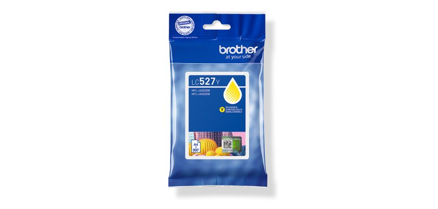 Brother Genuine LC527Y Ink Cartridge - Yellow