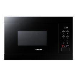 SAMSUNG Micro ondes Encastrable MS22T8254AB, 22 litres, Noir glossy