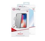 Celly SOFTMATT900SV custodia per cellulare 14,9 cm (5.85") Cover Argento