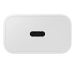 Ladegerät für Samsung Mobiltelefone Schnellladegerät 25W USB-C Anschluss Weiß