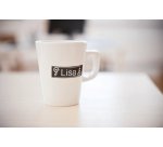 Brother TZE-345 nastro per etichettatrice Bianco su nero
