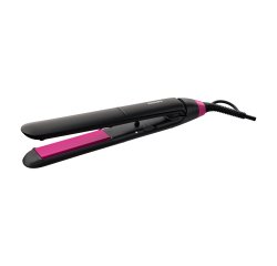 Philips StraightCare Essential Piastra per capelli nera con tecnologia ThermoProtect BHS375/00