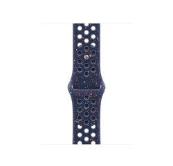 Apple MGA84ZM/A accessoire intelligent à porter sur soi Bande Bleu Aluminium, Fluoroélastomère