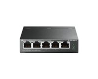 TP-Link TL-SG1005LP commutateur réseau Non-géré Gigabit Ethernet (10/100/1000) Connexion Ethernet, supportant l'alimentation via ce port (PoE) Noir