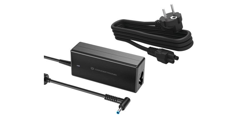 Conceptronic OZUL11BE adattatore e invertitore Interno 65 W Nero