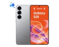 Samsung Galaxy S25 Smartphone AI, Display 6.2'' FHD+ Dynamic AMOLED 2X, Fotocamera 50MP, RAM 12GB, 256GB, 4.000 mAh, Silver shadow