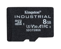 Kingston Technology Tarjeta 8GB microSDHC Industrial C10 A1 pSLC paquete individual sin adaptador