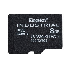 Kingston Technology Tarjeta 8GB microSDHC Industrial C10 A1 pSLC paquete individual sin adaptador