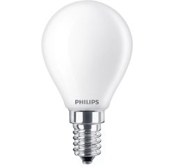 Philips Lampadina candela smerigliata a filamento 60 W P45 E14