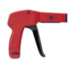 StarTech.com Pistola per fascette in nylon, strumento per l'installazione/serraggio e il taglio di fascette per cavi, pinza per fascette in nylon da 2,4 mm a 4,8 mm, TAA