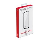 Celly Laser Matt custodia per cellulare 16,5 cm (6.5") Cover Trasparente, Nero