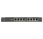 NETGEAR GS308PP Non-géré Gigabit Ethernet (10/100/1000) Connexion Ethernet, supportant l'alimentation via ce port (PoE) Noir