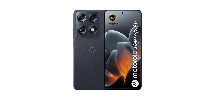 Motorola signature 17.2 cm (6.78") Dual SIM Android 16.0 5G USB Type-C 16 GB 512 GB 5200 mAh Dark Blue