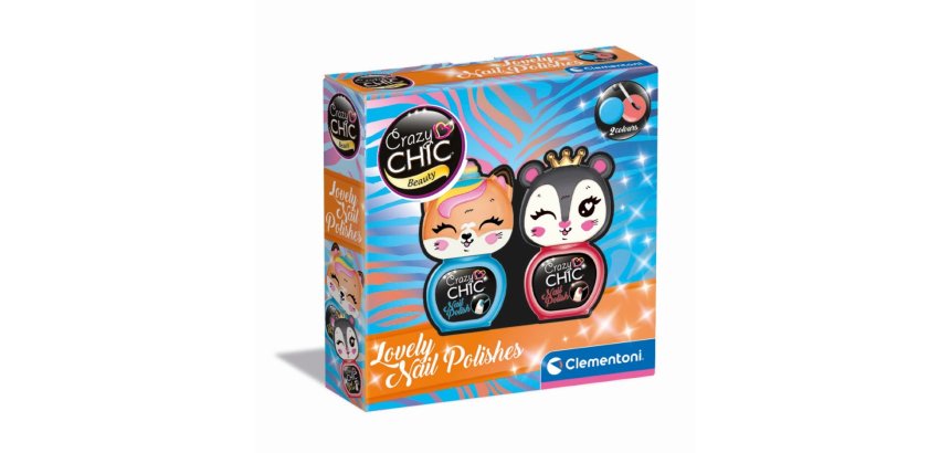Clementoni Crazy Chic Lovely Nail Polishes: 2