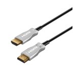 AISENS Cable HDMI V2.0 AOC Premium alta velocidad / HEC 4k@60hz 18Gbps, A/M-A/M, Negro, 30 m