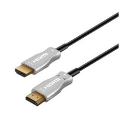 AISENS Cable HDMI V2.0 AOC Premium alta velocidad / HEC 4k@60hz 18Gbps, A/M-A/M, Negro, 30 m