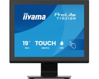 iiyama ProLite T1931SR-B2S computer monitor 48,3 cm (19") 1280 x 1024 Pixels SXGA LCD Touchscreen Tafel Zwart
