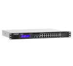 QNAP QGD-1602P Géré L2 2.5G Ethernet (100/1000/2500) Connexion Ethernet, supportant l'alimentation via ce port (PoE) Noir, Gris
