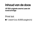 HP 55A - zwart - origineel - LaserJet - tonercartridge (CE255A)