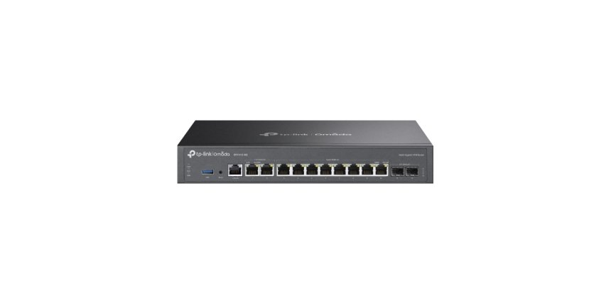 TP-Link Omada ER7412-M2 Routeur connecté 2.5 Gigabit Ethernet, Gigabit Ethernet Noir