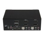 StarTech.com Commutateur KVM 2 ports DisplayPort, USB et audio - Switch KVM - 2560 x 1600