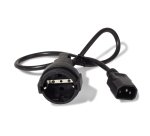 APC AP9880 cavo di alimentazione Nero 0,6 m Accoppiatore C14 CEE7/7