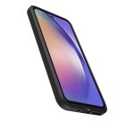 OtterBox React Série Coque pour Galaxy A54 5G, Antichoc, anti-chute, ultra-mince, protection fine, testé selon les normes militaires, Antimicrobien, Noir, livré sans emballage