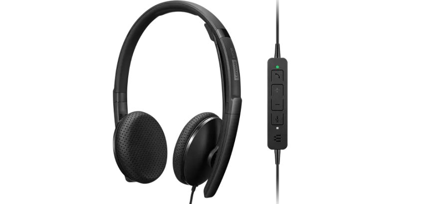 Lenovo 4XD1M39028 casque Avec fil Arceau USB Type-C Noir