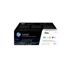 HP Cartuccia Toner ciano Tri-Pack 312A