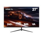Nilox MONITOR 27 GAMING FHD 240HZ Monitor PC 68,6 cm (27") 1920 x 1080 Pixel Full HD LCD Nero