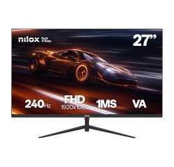 Nilox MONITOR 27 GAMING FHD 240HZ Monitor PC 68,6 cm (27") 1920 x 1080 Pixel Full HD LCD Nero