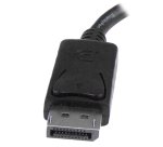 StarTech.com Adaptateur audio / vidéo de voyage - Convertisseur 2-en-1 DisplayPort vers HDMI ou VGA - Noir