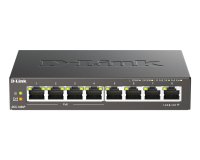 D-Link DGS-1008P/E switch No administrado L2 Gigabit Ethernet (10/100/1000) Energía sobre Ethernet (PoE) Escritorio Negro