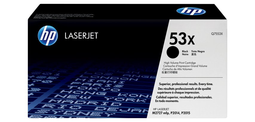 HP 53X toner LaserJet noir grande capacité authentique
