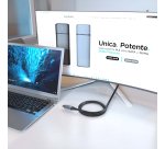 AISENS Cable HDMI V2.1 ultra alta velocidad / HEC 8K@60Hz 48Gbps, A/M-A/M, Gris/Negro, 10m