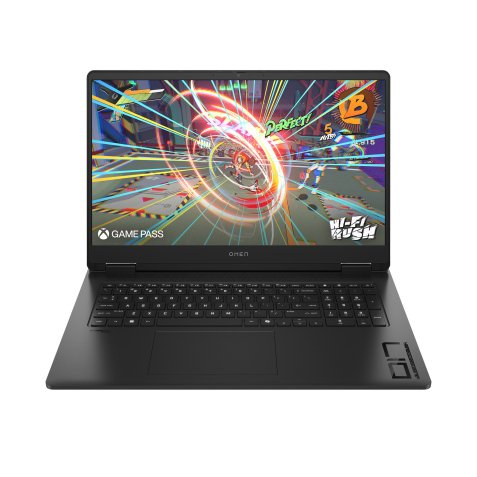 OMEN by HP OMEN Gaming Laptop 17-db0116nf AMD Ryzen™ 9 8945HS Ordinateur portable 43,9 cm (17.3") Quad HD 32 Go DDR5-SDRAM 1 To SSD NVIDIA GeForce RTX 4060 Wi-Fi 6E (802.11ax) Windows 11 Home Noir