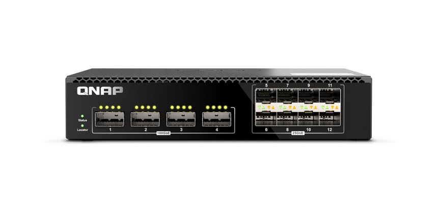 QNAP QSW-M7308R-4X commutateur réseau Géré L3 1U Noir