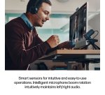 HP Poly Voyager Focus 2 Microsoft Teams Certified USB-C-C Headset +USB-C/A Adapter +Charging Stand
