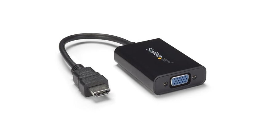 StarTech.com HDMI auf VGA Video Konverter mit Audio fuer Desktop PC / Laptop / Ultrabook - 1920x1080