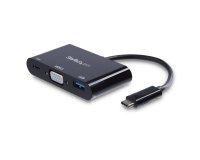 StarTech.com Adaptateur multiport USB-C vers VGA avec port USB-A et Power Delivery
