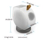 BenQ GV50 Projecteur à focale standard 500 ANSI lumens DLP 1080p (1920x1080) Blanc