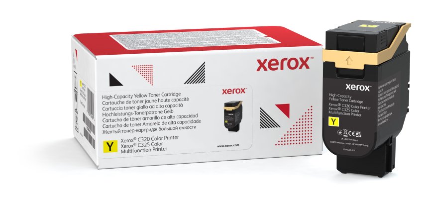 Xerox C320/C325 Toners couleurs séparées grande capacité pour imprimante laser
