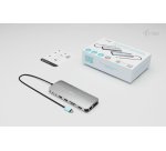 i-tec Metal USB-C Nano 3x Display Dock, 2x HDMI 1x USB-C video + Power Delivery 140W