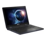 ASUS BR1204CGA-R80060XA Intel® N N100 Ordinateur portable 31 cm (12.2") WUXGA 8 Go LPDDR5-SDRAM 128 Go Flash Wi-Fi 6 (802.11ax) Windows 11 Pro Academic Noir, Gris