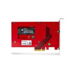 StarTech.com Adaptador M.2 a U.3 para SSDs M.2 NVMe - Conversor Adaptador de Host de Unidad M.2 PCIe a U.3 de 2,5 (SFF-TA-1001) - Cumple con TAA